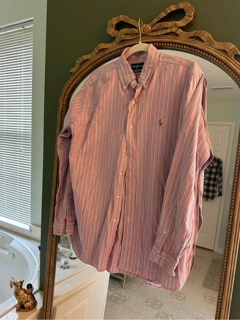 Polo by Ralph Lauren Pink Multi-Stripe Button-Down Shirt